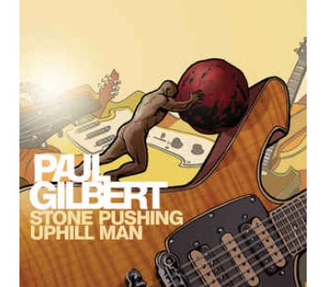 Stone Pushing Uphill Man