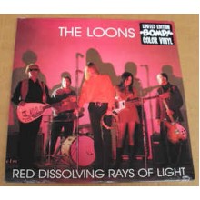 Red Dissolving Rays Of Light