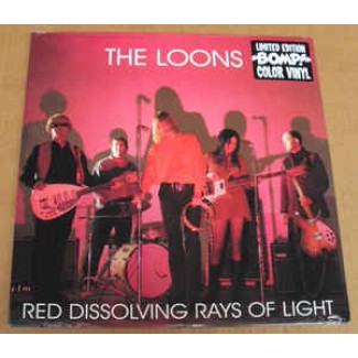 Red Dissolving Rays Of Light
