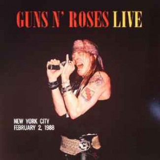 Live In New York City February 2 1988